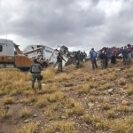 Chocan dos camiones de carga en autopista a Saltillo, en García – Enfoque Monterrey