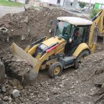 Grúa se sale del camino y vuelca, en Saltillo – vanguardia.com.mx